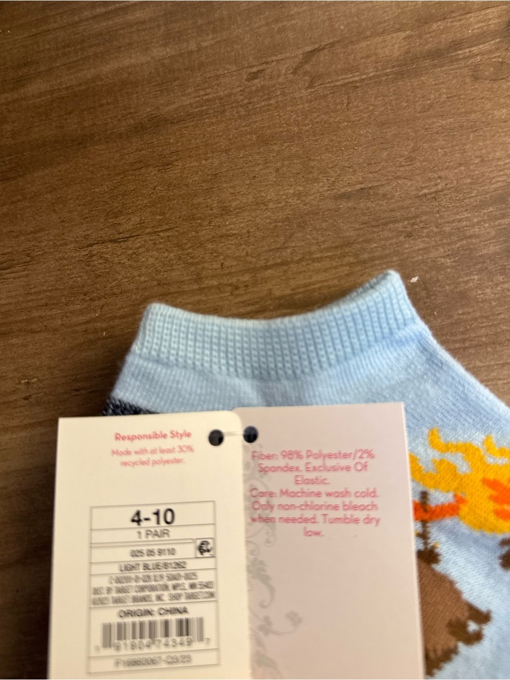 NWT Hedgehog Campfire Low Rise Socks - Picture 4 of 6